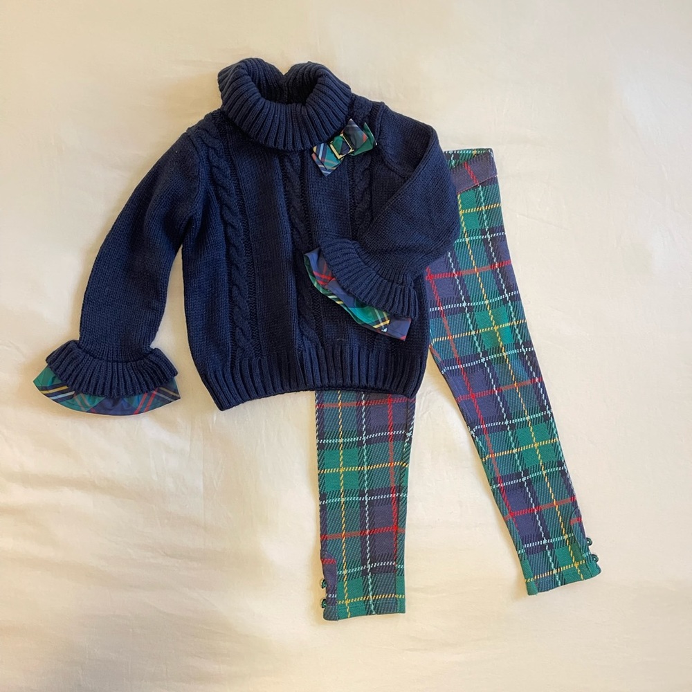 Janie & Jack Holiday set, size 4T
